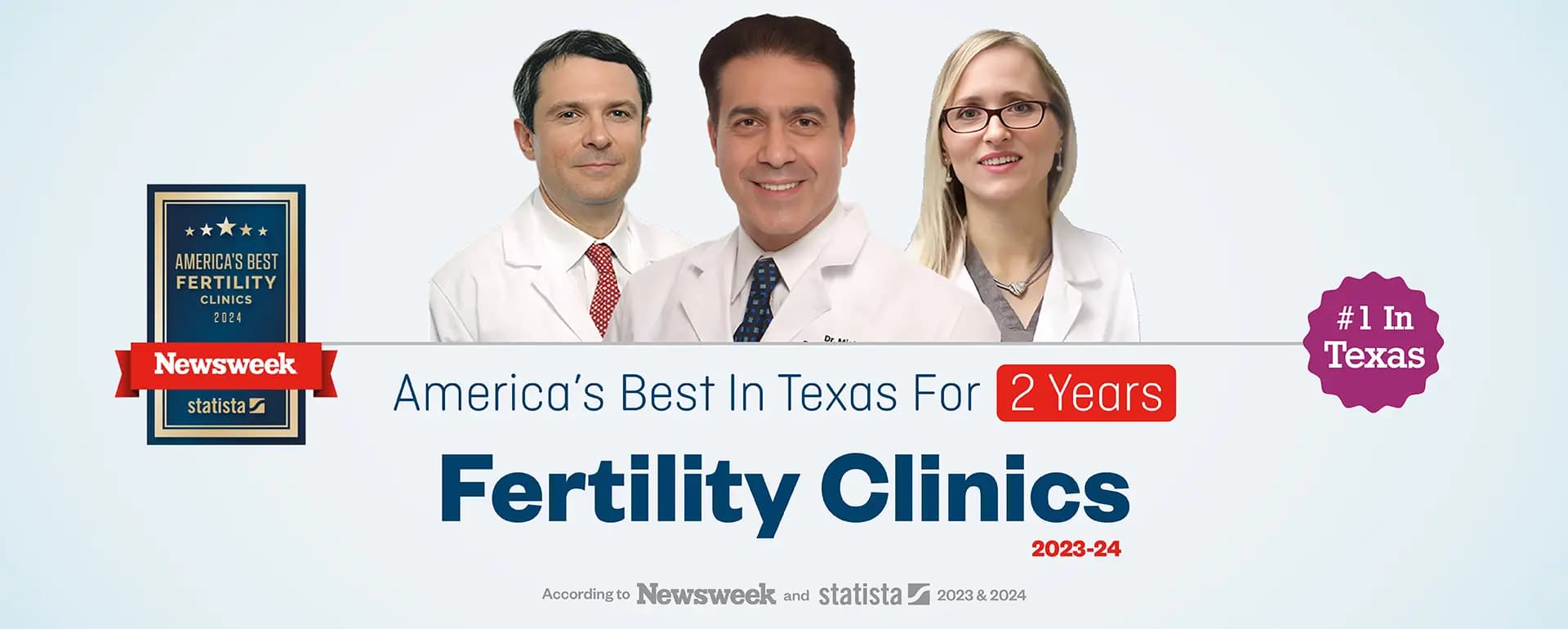 Advanced Fertility Center of Texas - Newsweek Recognition